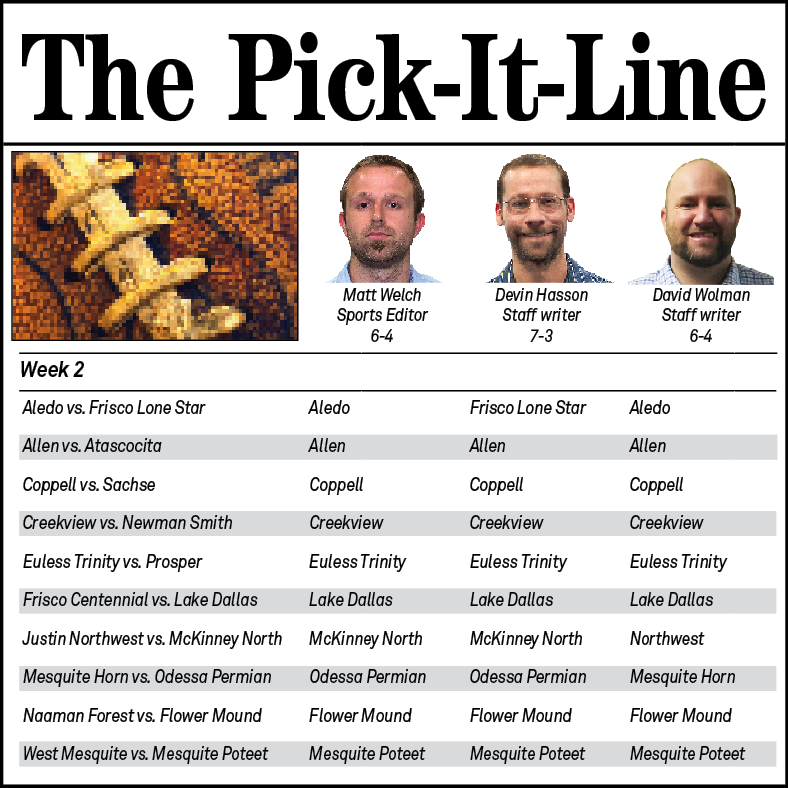 Pick It Line Week 2